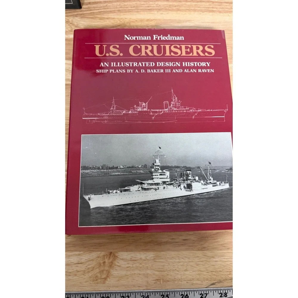 Norman‎ Friedman US Navy Illustrated Design History 4 Book Set WW2